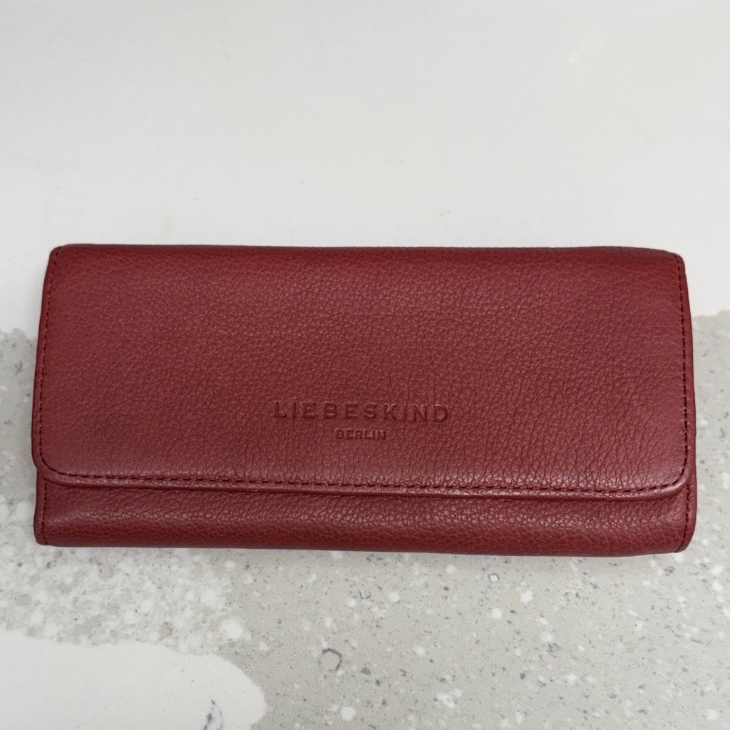 Liebeskind Red Leather Key Card Holder Liebeskind Red Leather Key Card Holder